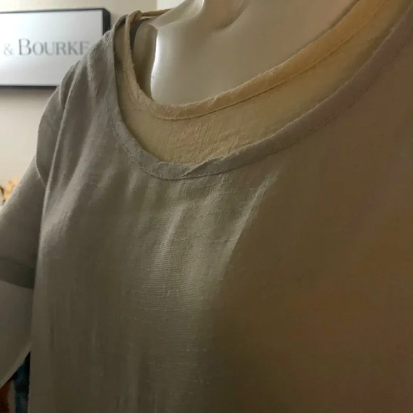 Womens V Neck Short Sleeve Midi Dress Asymmetric Layered Retro Loose Fit Soft . - Picture 10 of 11